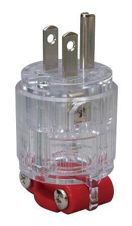 Rakuten - ME2591XXR 明工社 国内用 医用接地プラグ (赤)