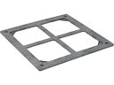 【メーカー直送】 法人様限定 1111F サンコー プラスチックパレット 三甲 グレー (プラパレ)