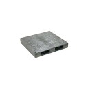 【メーカー直送】 法人様限定 D-1111F サンコー プラスチックパレット 三甲 グレー (プラパレ)
