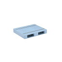 【メーカー直送】 法人様限定 R2-070085F サンコー プラスチックパレット 三甲 ライトブルー (プラパレ)