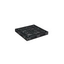 【メーカー直送】 法人様限定 D4-1111-13 サンコー プラスチックパレット 三甲 ブラック (プラパレ)