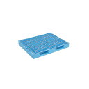【メーカー直送】 法人様限定 D2-1114 サンコー プラスチックパレット 三甲 ライトブルー (プラパレ)