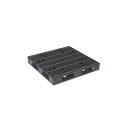 【メーカー直送】 法人様限定 LX-1111R4 サンコー プラスチックパレット 三甲 ブラック (プラパレ)