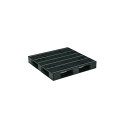 【メーカー直送】 法人様限定 LX-1111D4 サンコー プラスチックパレット 三甲 ブラック (プラパレ)