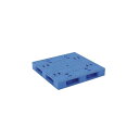【メーカー直送】 法人様限定 LX-1111D4 サンコー プラスチックパレット 三甲 ブルー (プラパレ)