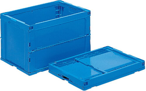 【メーカー直送】 【法人限定・個人宅配送不可】 95B(2)（持手無） サンコー オリコン 三甲 ブルー (552500)