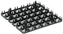 【メーカー直送】 法人様限定 36F サンコー エッグトレー 三甲 ブラック (400902)