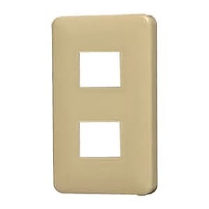 乐天商城 - WN8052Y パナソニック モダン腰高プレート(2コ用)(ダークベージュ)