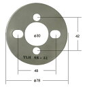SS-51 FUKI エスカッション(共有丸座) インテグラル錠用飾り座