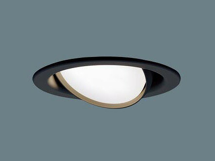 XAD1403VCE1 パナソニック ユニバーサルダウンライト ブラック φ100 LED（温白色） 拡散 (XLGB77576CE1 後継品)