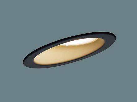 XAD1411LCE1 パナソニック 傾斜天井用ダウンライト ブラック φ100 LED（電球色） 拡散 (LGB73397LE1 後継品)