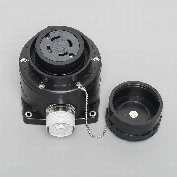 樂天商城 - 4621RW アメリカン電機 4621RW 引掛形 防水形露出コンセント 接地3P 60A 250V