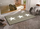 【メーカー直送】 C021A クリーンテックス wash+dry 洗えるマット Stars sand 50×75cm