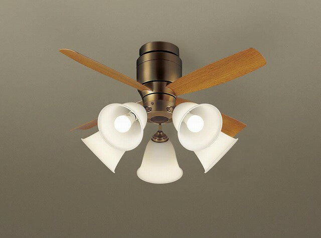 XS78042K パナソニック シーリングファン 金色古味 おしゃれ 吹き抜け インテリア 〜14畳 (XS78042 推奨品)