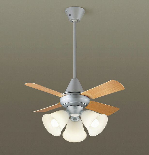 XS96244K パナソニック シーリングファン ライトシルバー おしゃれ 吹き抜け インテリア 〜8畳 (XS96244 推奨品)