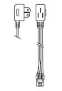 RK605N 遠藤照明 給電コネクター プラグタイプ L=300mm