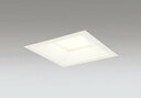OD361184R オーデリック 角型ダウンライト ホワイト 高演色LED(電球色)
