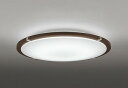 OL251120BCR オーデリック シーリングライト ブラウン 高演色LED 調色 調光 Bluetooth ~10畳