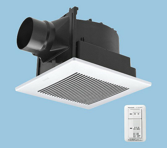 乐天商城 - 【メーカー直送】 XFY-24J8VC/81 パナソニック 天井埋込形換気扇 低騒音形・パッと換気スイッチ付属 ホワイト φ100用