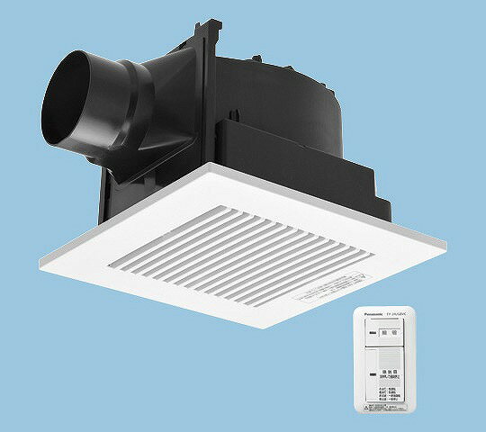 【メーカー直送】 XFY-24J8VC/83 パナソニック 天井埋込形換気扇 低騒音形・パッと換気スイッチ付属 ホワイト・薄型 φ100用
