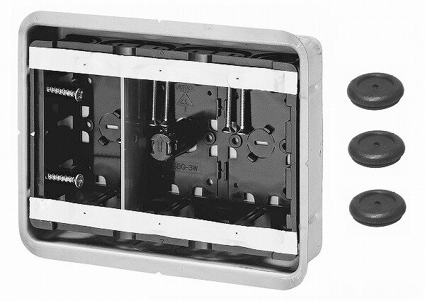 SBG-3F-K 未来工業 鋼製カバー付スライドボックス 省令準耐火対応キット センター...
