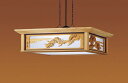 LGBZ7215K パナソニック 和風ペンダントライト 秋田杉手彫り LED 調色 調光 ~10畳 (LGBZ7215 相当品)