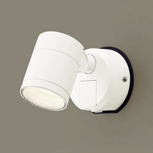 LGWC47003CE1 パナソニック 屋外用スポットライト ホワイト LED(電球色) センサー付 拡散 (LGWC45001WK 推奨品)