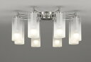 OC257111LR オーデリック シャンデリア 8灯 ミスト AQUA LED(電球色) ~8畳