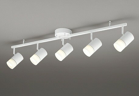 OC257177LR オーデリック シャンデリア ホワイト 5灯 LED（電球色） 〜8畳
