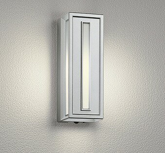 OG041713LCR オーデリック 屋外用ブラケットライト シルバー LED（電球色） センサー付