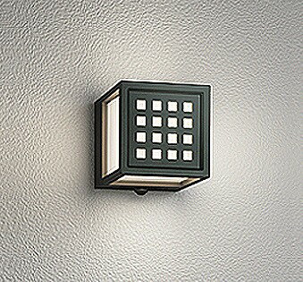 OG254615R オーデリック ポーチライト 格子付ブラック LED（電球色） センサー付