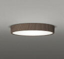 OL251748R オーデリック 小型シーリングライト φ300 ウォールナット LED 昼白色 調光