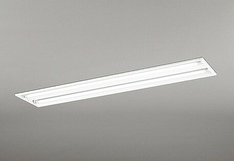 XD566091RE オーデリック ベースライト 40形 Cチャンネル回避型 2灯 LED（電球色）