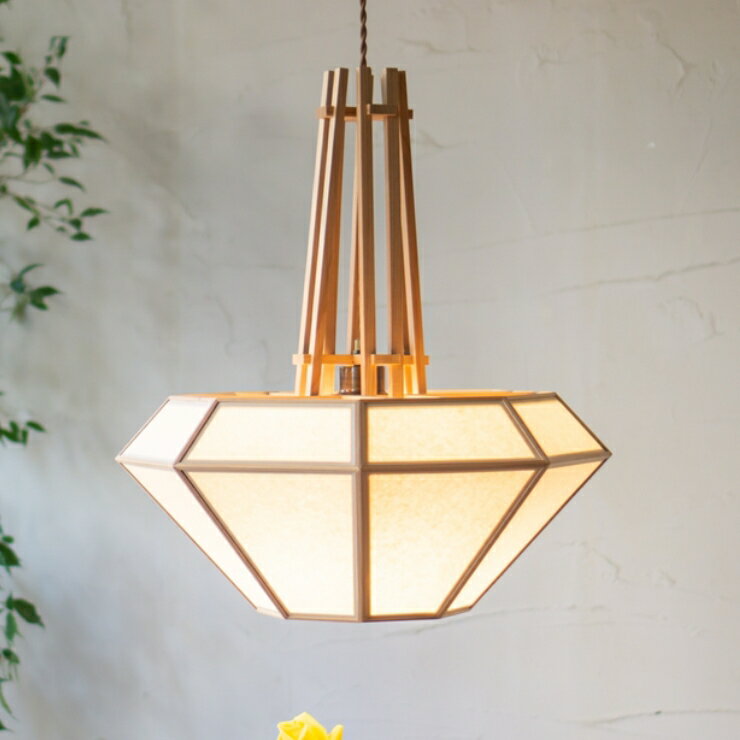 其它 - 【メーカー直送】 【P10倍】 おしゃれ 和風照明 和室 照明 新洋電気 洛 raku-L 和風ペンダントライト 生なり 強化和紙 白熱灯 AP873-B