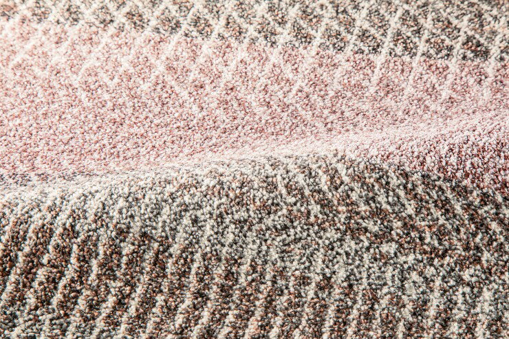 【メーカー直送】 カーペット ラグ マット 約4.5畳 240×240 ロゼ ウィルトン織 ベルギー産 ストラティ 34105-1262 Globe ディーパス [2]