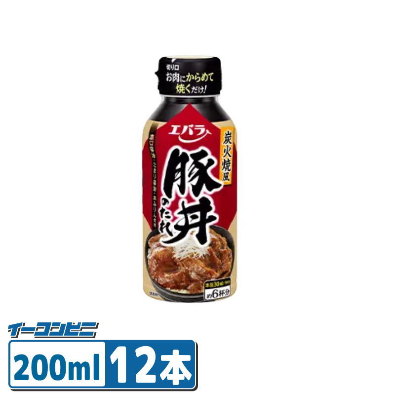 Rakuten - 【お取り寄せ】エバラ 豚丼のたれ 200ml×12本