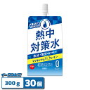 赤穂化成 熱中対策水 レモン味 300g パウチ 30個 熱中症対策 スポーツドリンク 冷凍対応