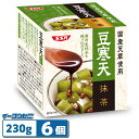 SSK清水食品 国産天草使用 抹茶豆寒天 230g x 6個 和デザート 涼味