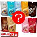 在庫処分●訳あり●Lindt（リンツ）LINDOR（リンドール）チョコレート　60g(5粒入)　お楽しみ12袋詰め合わせ（合計60粒分）　アソート　『賞味期限2024.8.12以降』