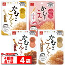 アスザックフーズ　かむカムこんにゃく10g　4種各1袋セット（ホタテ味／ビーフ味／薫製いか味／えび塩味）カムカムこんにゃく　かむかむ　蒟蒻お菓子【ゆうパケット2送料無料】の商品画像