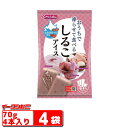 さくらあん おうちで凍らせて食べる しるこアイス (70gx4本入)x4袋 北海道産小豆使用 シャーベット 谷尾