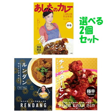 代引き別途送料【ゆうパケット送料無料】36チャンパーズ・オブ・スパイス　ルンダン・一条もんこ監修あしたのカレー・チェッターヒン　お好み2個　マツコの知らない世界で紹介レトルトカレー