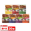 グリコ　カレー職人　170g　選べる20個(5個単位選択)　レトルトカレー【送料無料(沖縄・離島除く)】