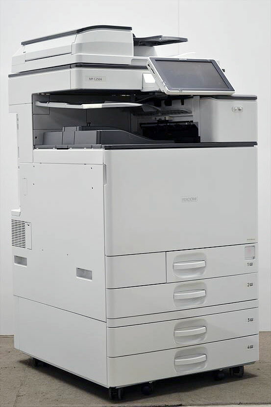 中古A3カラー複合機 RICOH/リコー MP C2504 カウンタ29,688 【中古】