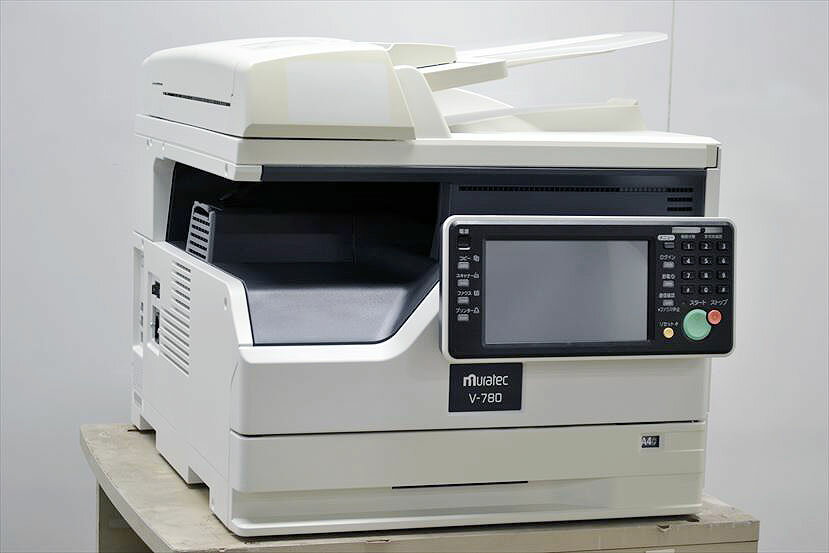 中古業務用FAX/正常動作品ムラテック/村田機械/Muratec V-780 カウンタ1937枚 モノクロ B4 コピー FAXナンバーディスプレイ対応【中古】