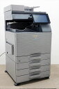 中古A3カラー複合機 SHARP/シャープ BP-40C26 カウンタ 2,018枚 純正トナーカートリッジ4本付【中古】