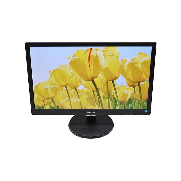 【訳あり】画面に傷あり　中古液晶モニターPHILIPS/フィリップス 223v5l-KIZU22型ワイド液晶ディスプレイ【中古】