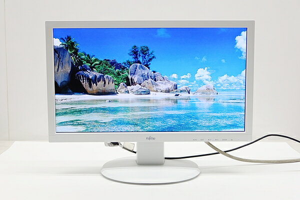 中古19.5型ワイド液晶モニター 富士通 FUJITSU VL-E20T-7D-Sub15 DVI-D 【中古】
