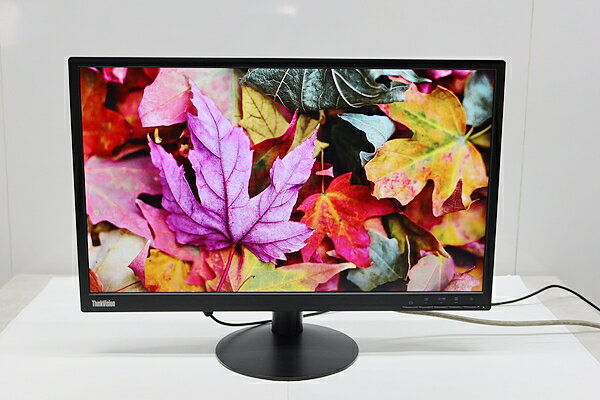 中古23.8型液晶モニター Lenovo E24-10 D-Sub15　Displayport 【中古】 LEDバックライト