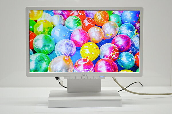 【傷あり】中古20型液晶モニター 富士通 FUJITSU VL-200sswrD-Sub15 DVI-D 【中古】